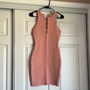 GUESS SL Mirage Lace Up Dress NWT